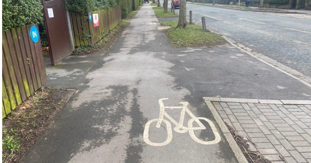 Otley Road cycling